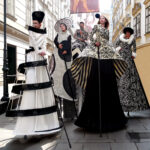 Premiere der Produktion «Haute Couture» auf dem Wiener Stadtfest.